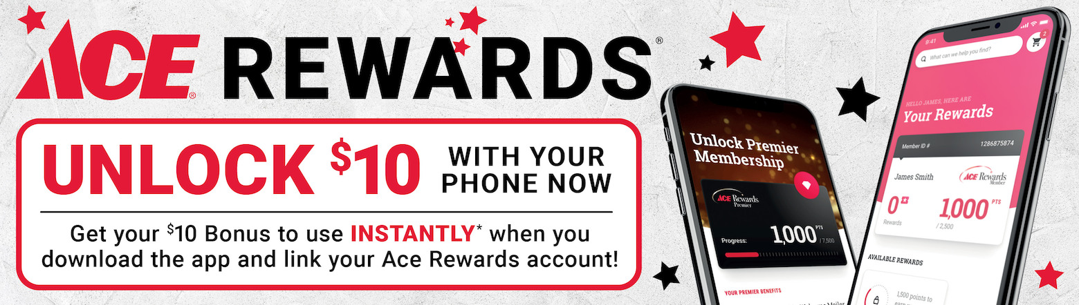 Ace Rewards $10 Signup bonus