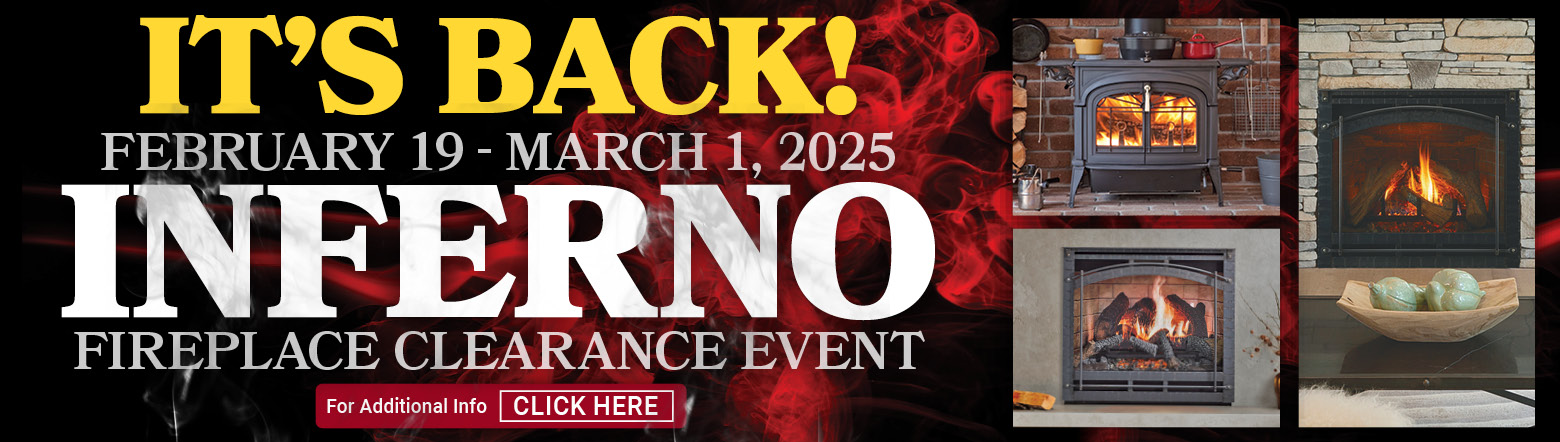 Inferno Fireplace Clearance Sale