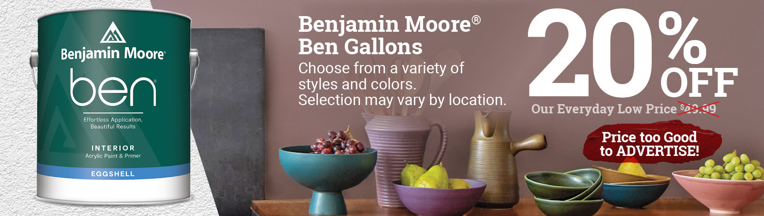 Ben Moore Gallons Sale