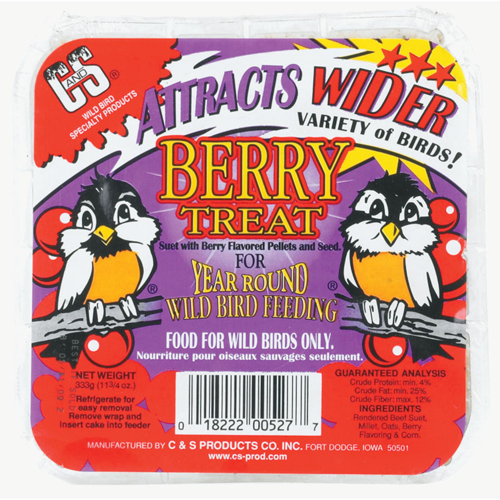 C&S® Berry Treat Suet, 11.75 Oz.