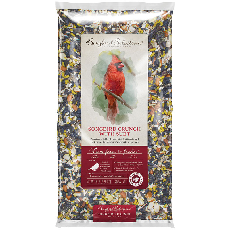 Songbird Selections® Songbird Crunch With Suet Wild Bird Food, 5 Lb.