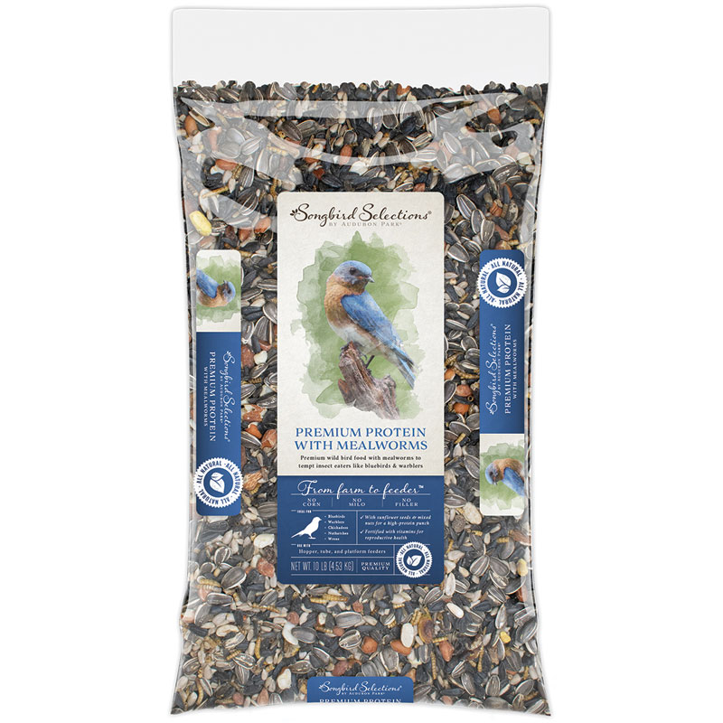 Songbird Selections® Premium Protein With Mealworms Bird Seed, 10 Lb.