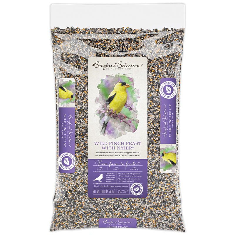 Songbird Selections® Wild Finch Feast with Nyjer® Bird Seed, 10 Lb.