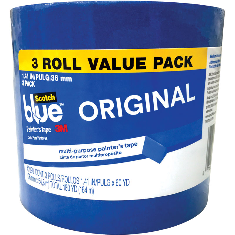 3M Scotch Blue™ Originals Painter's Tape, 3 Pk.