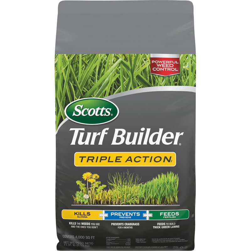 Scotts® Turf Builder® Triple Action Fertilizer, 4M