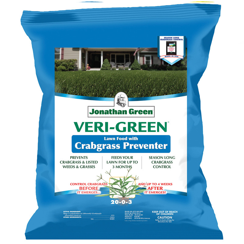 Jonathan Green® Veri-Green Lawn Food with Crabgrass Preventer, 5M