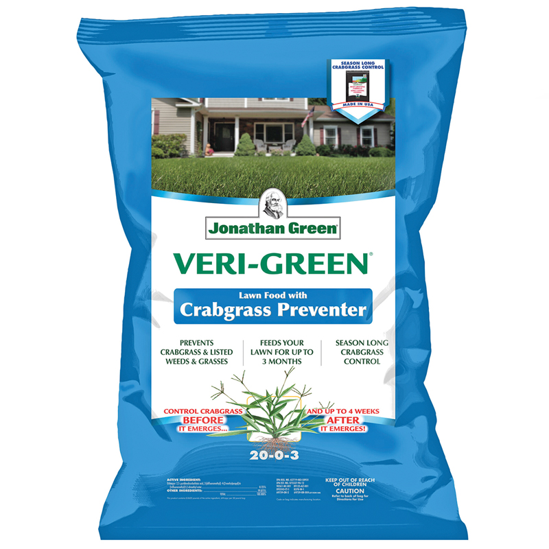 Jonathan Green® Veri-Green Lawn Food with Crabgrass Preventer, 15M