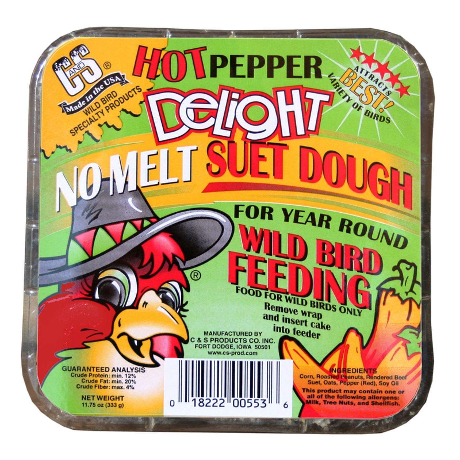 C&S® Hot Pepper Delight Suet, 11.75 Oz.