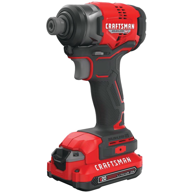 Craftsman® V20 Cordless Brushless Impact Driver Kit