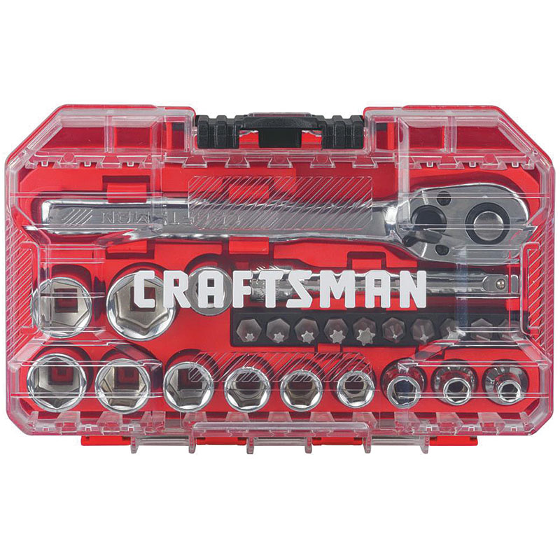 CRAFTSMAN® 24 Pc. 1/4" Drive Metric Mechanic's Tool Set