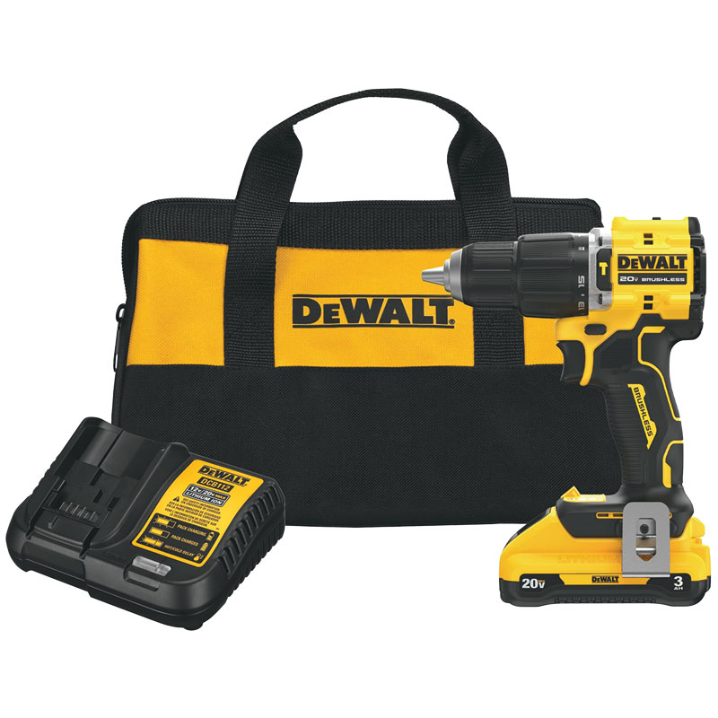 DeWalt® 20V MAX Atomic Brushless Cordless Hammer Drill Kit