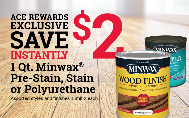 Select Minwax® Products, 1 Qt.