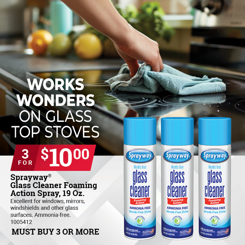 Sprayway® Glass Cleaner, 19 Oz.