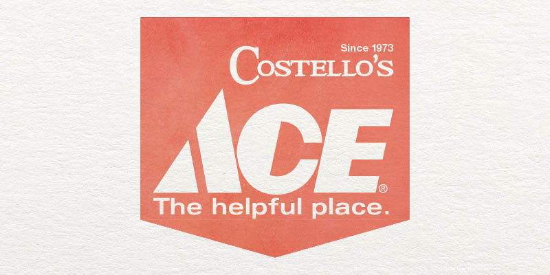 ACE Costello's Watercolor logo