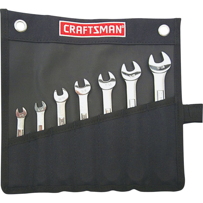 Craftsman® 7 Pc. SAE Raised Panel Wrench Set