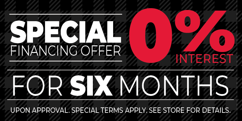 Special. Financing Offer Promo