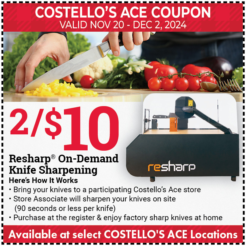 Resharp® On-Demand Knife Sharpening Deal