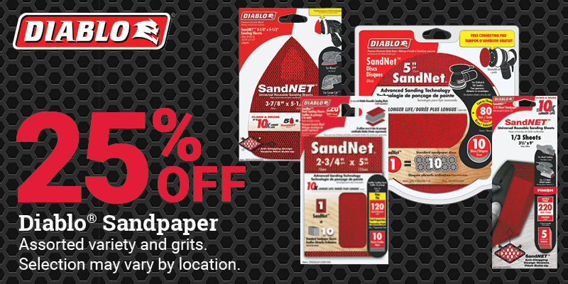 Diablo® Sandpaper