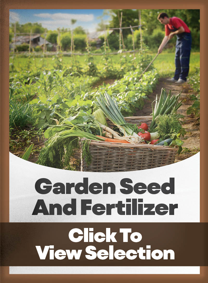 Garden Seed And Fertilizer