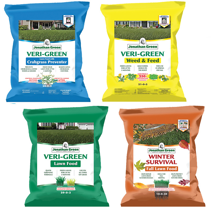 Jonathan Green® 4 Step Veri-Green Annual Lawn Food Program, 15M