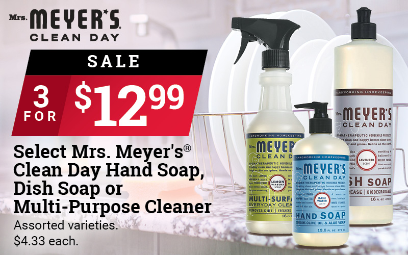 Select Mrs. Meyer's® Clean Day Products