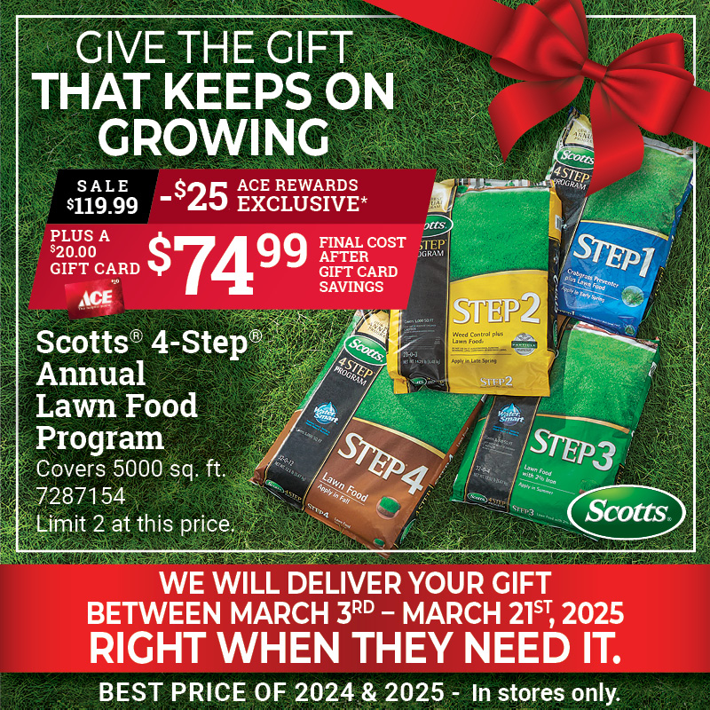 Scotts® 4-Step® Annual Lawn Food Program