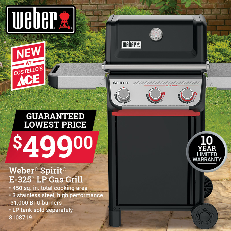 Weber® Spirit® E-325™ LP Gas Grill