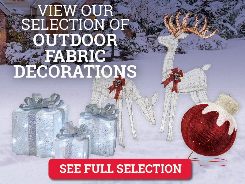 Outdoor Fabric Decorations